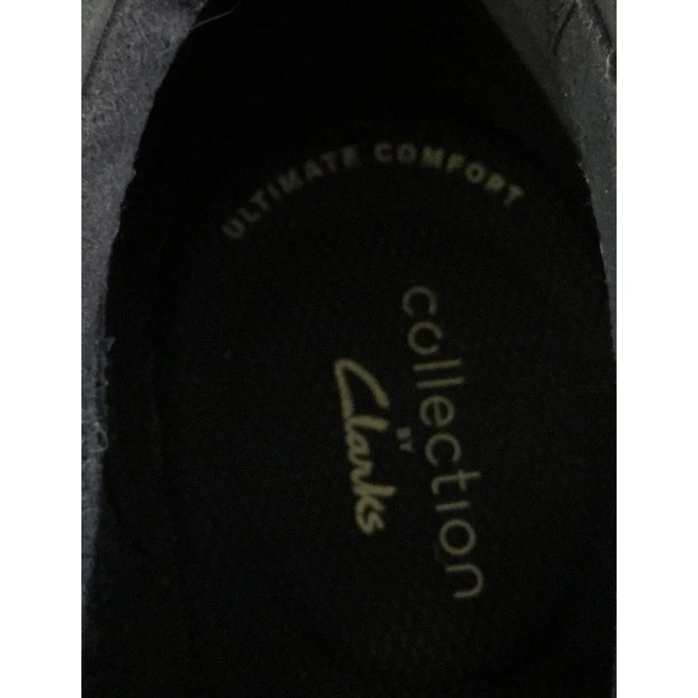 Collection By Clark's  Men's Forge Vibe Oxford‎ Shoes Navy Leather SIZE 7 M